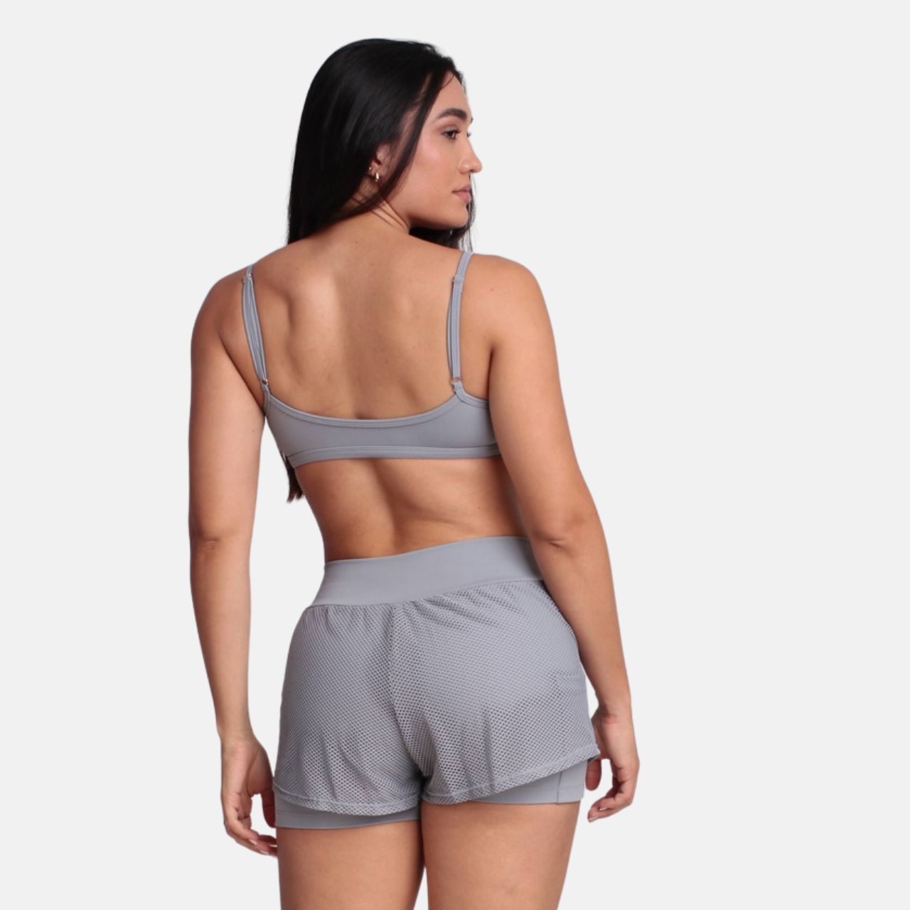 Conjunto Short Rafa Cinza - Imagem 2
