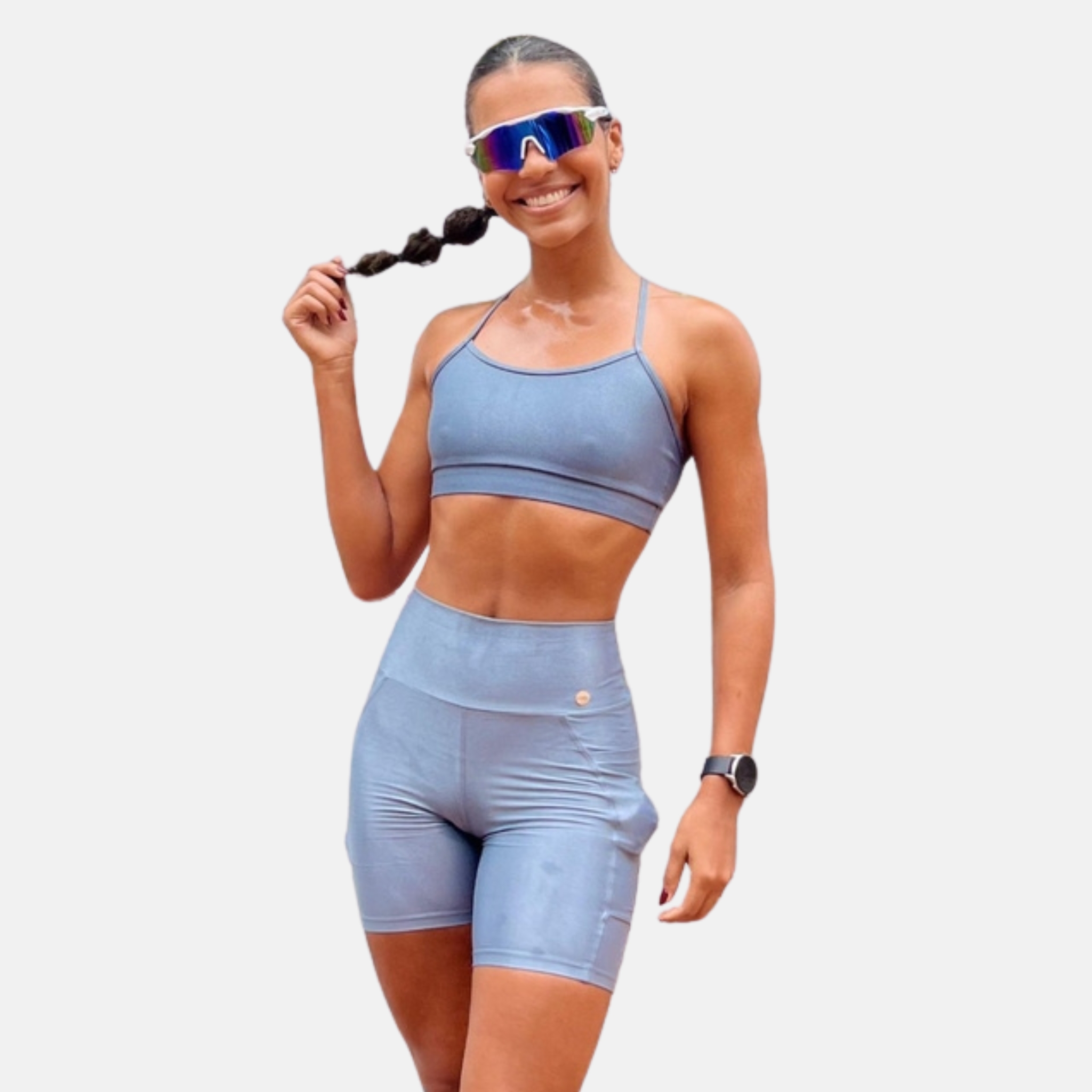 Conjunto Short Gabi Azul