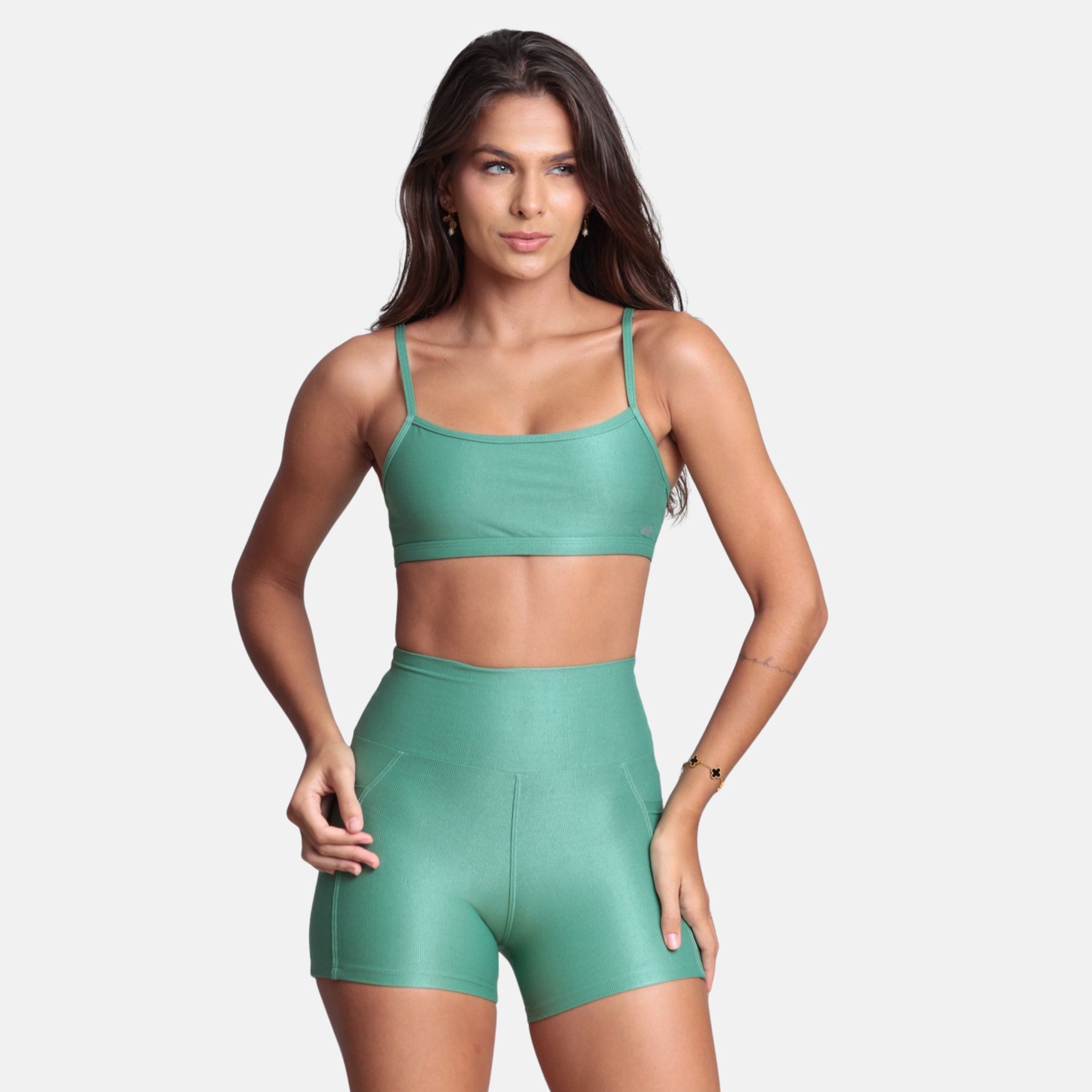 Conjunto Short Gabi Herbal