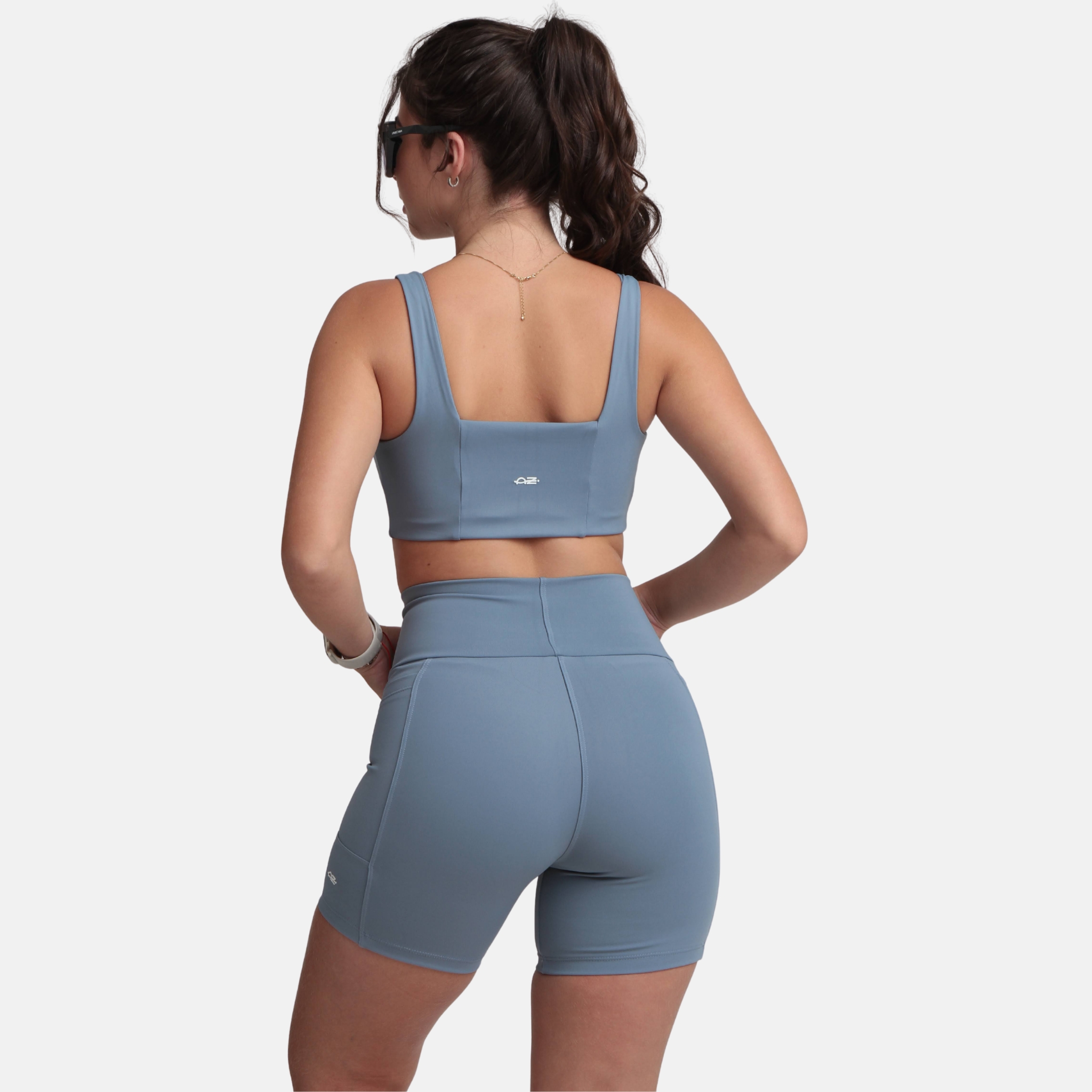 Conjunto Short Alice Bruna Dusty Denim - Imagem 2