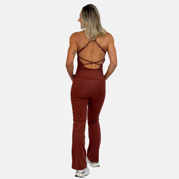 Conjunto Ane Sophia Brown Sugar costas