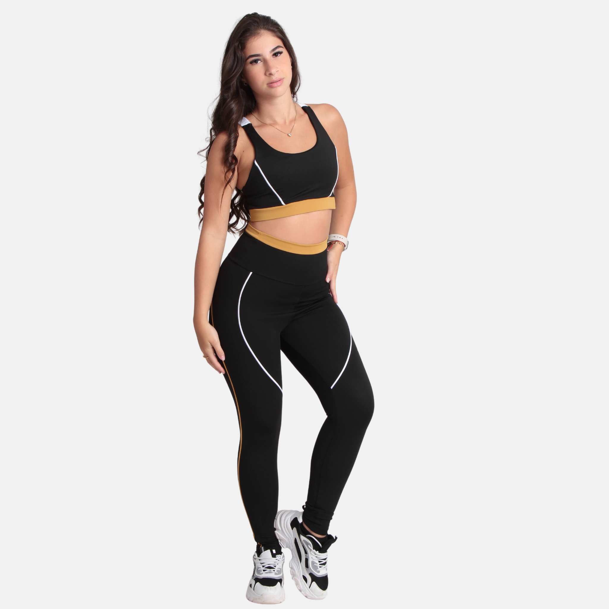 Conjunto Eva Black Caramel