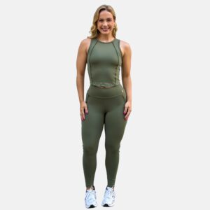 Conjunto Luiza Army Green