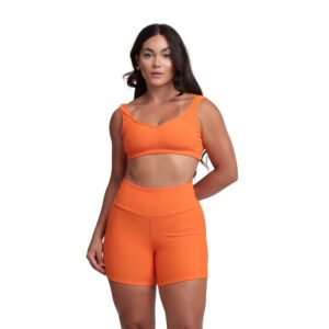 Conjunto Short Mel Tangerina