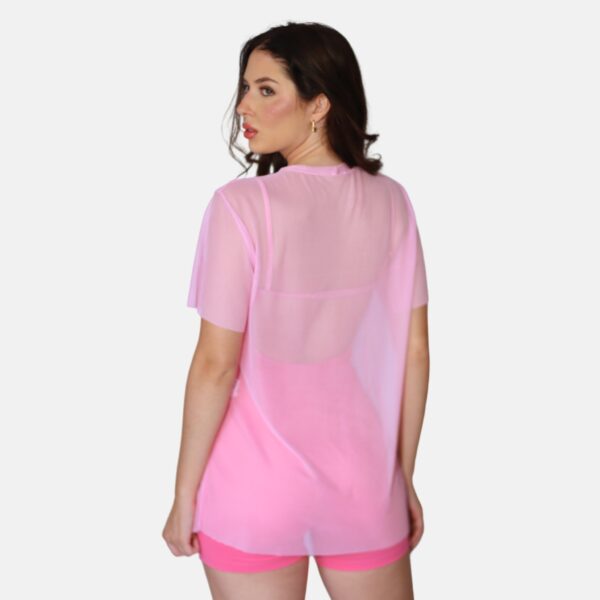 Blusa Tule Barbie costas