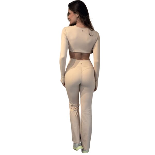 Conjunto Amélia Light Gold costas