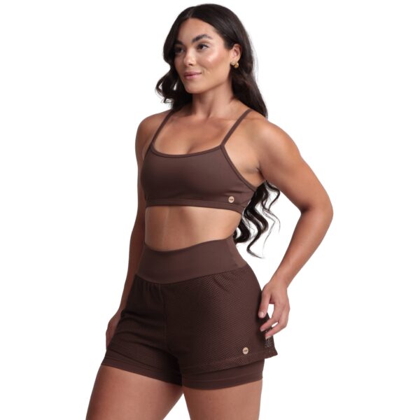 Conjunto Short Rafa Deep Brown