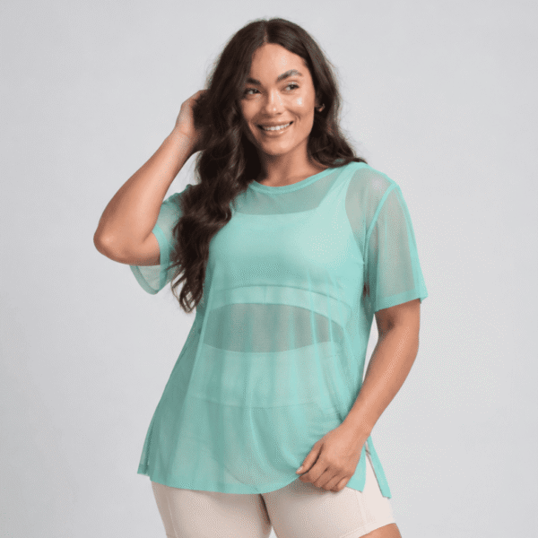 Blusa Tule Tiffany
