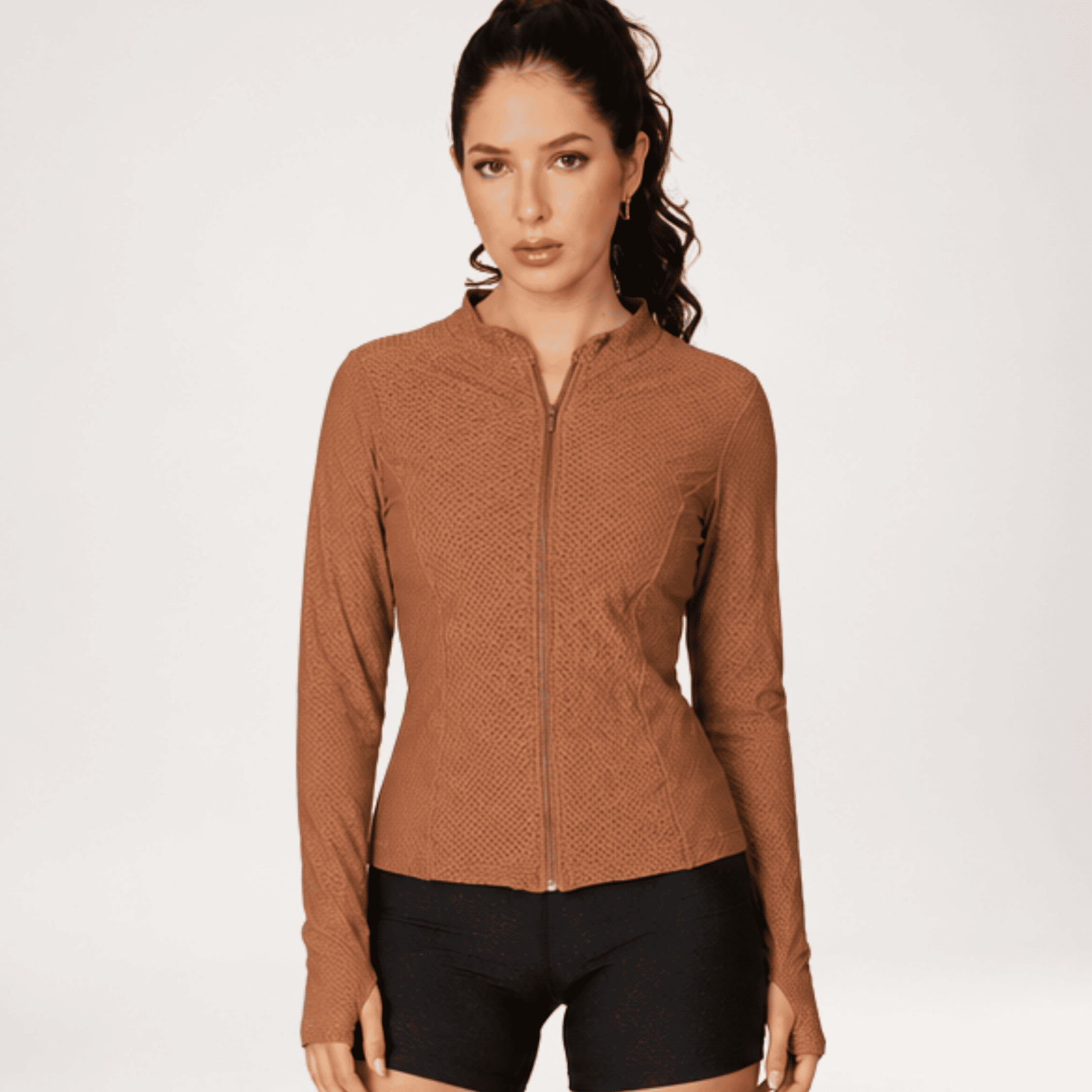 Casaco Trya Soft Brown