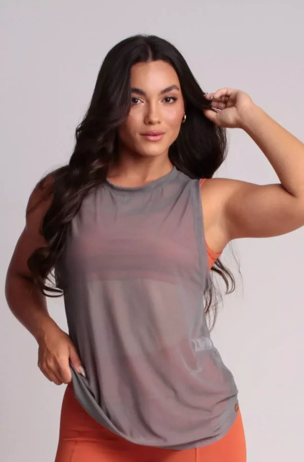 Regata Tule Aço