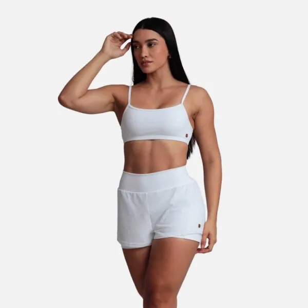 Conjunto Short Rafa Branco