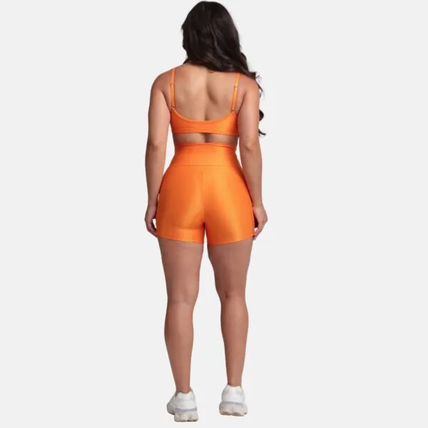 Conjunto Short Gabi Orange costas