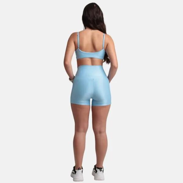 Conjunto Short Gabi Soft Blue costas