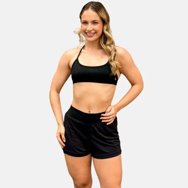 Conjunto Short Nathalia Rafa Preto