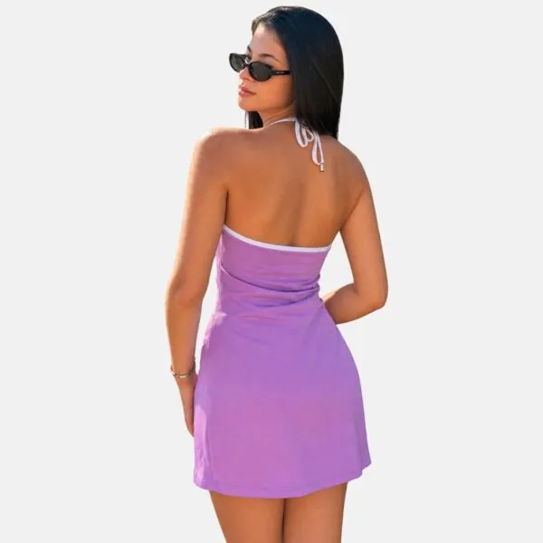 Vestido Sophia Lilla Mystic costas